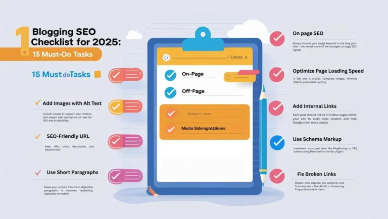 Blogging SEO Checklist 2025
