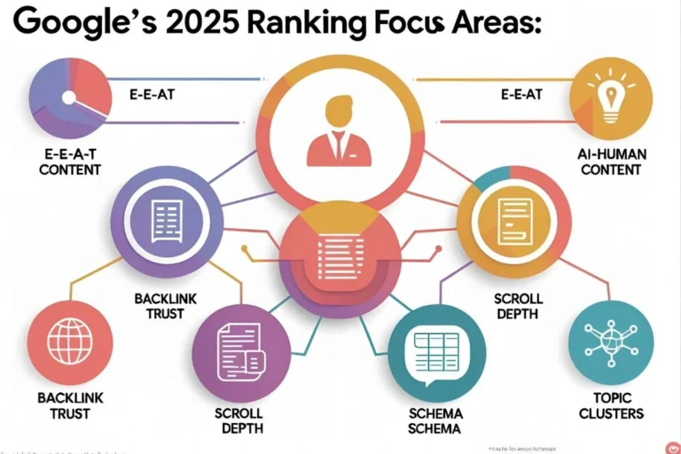 a diagram of a company's ranking